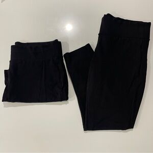 Torrid black pixie pants   Slim fit